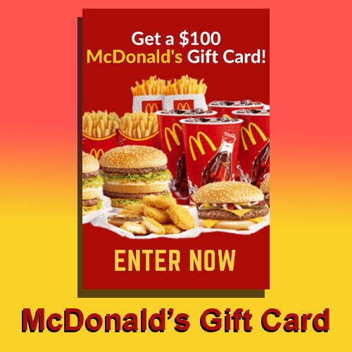 Mcdonald’s Gift Card